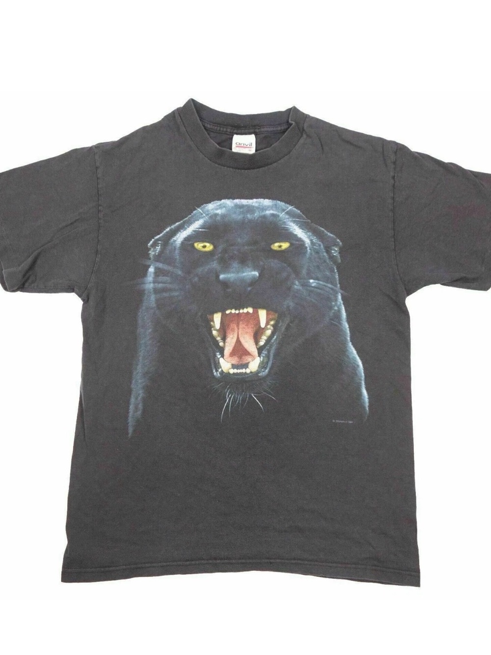 Black Panther Rare Vintage T-Shirt Animals Nature Human-I-Tees - Size XL